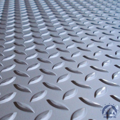 Рифлёный алюминиевый лист "Чечевица" 2х1200х3000 мм 1105 купить  в Нижнем Тагиле