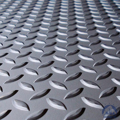 Рифлёный алюминиевый лист "Чечевица" 2х1200х3000 мм АМГ2НР купить  в Нижнем Тагиле