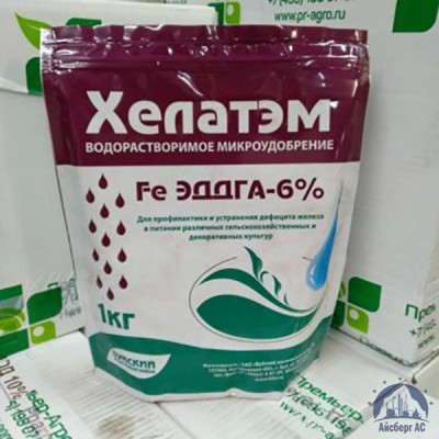 Удобрение ХЕЛАТЭМ Fe 6 Fe EDDHA (ЭДДГА) 6 % купить  в Нижнем Тагиле