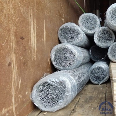 Сетка Рабица оцинкованная 20х20х2 мм в рулоне 1,5х10 м купить  в Нижнем Тагиле