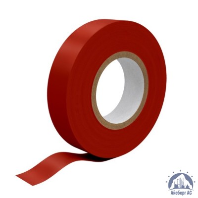 Лента изоляционная ПВХ (Полимерпак) 15 мм красная купить  в Нижнем Тагиле