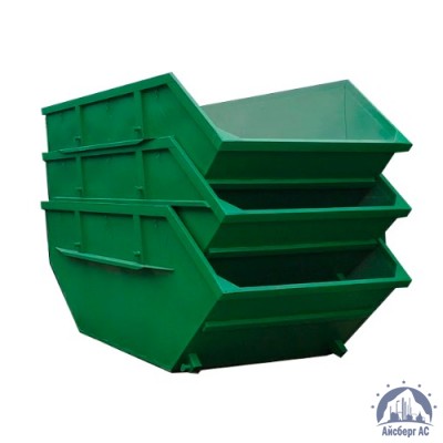 Бункер накопитель 8 м3 – мусорный контейнер “лодочка” купить  в Нижнем Тагиле