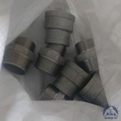 Муфта нержавеющая переходная DN 20х15 3/4"-1/2" 26,9х21,3 мм AISI 304 ВР-ВР купить в Нижнем Тагиле